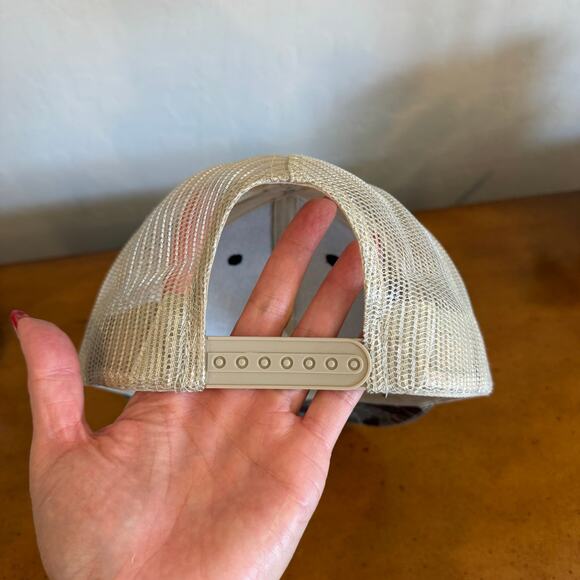 Maui Brewing Co Trucker Hat Adjustable Mesh Back Brown Floral Print - Picture 4 of 4